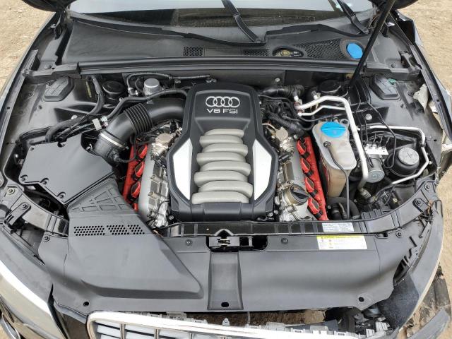 WAUVVAFR6BA035851 - 2011 AUDI S5 PRESTIGE BLACK photo 11