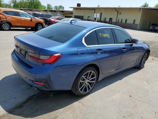 3MW5R7J08N8C31175 - 2022 BMW 330XI BLUE photo 3