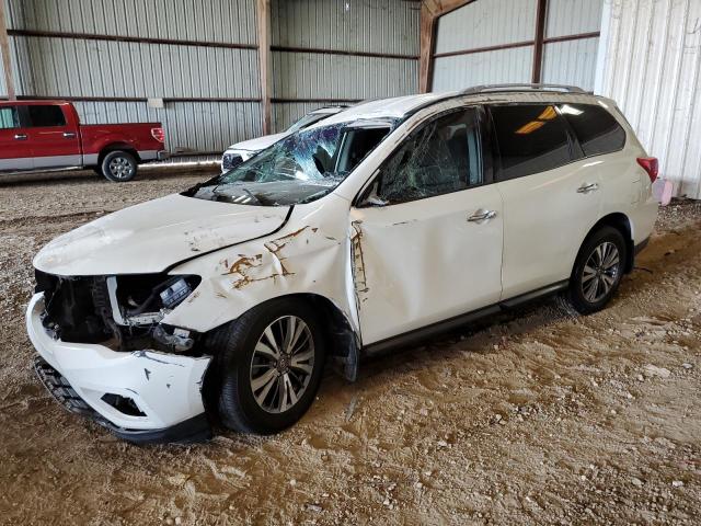 5N1DR2MN0KC645642 - 2019 NISSAN PATHFINDER S WHITE photo 1