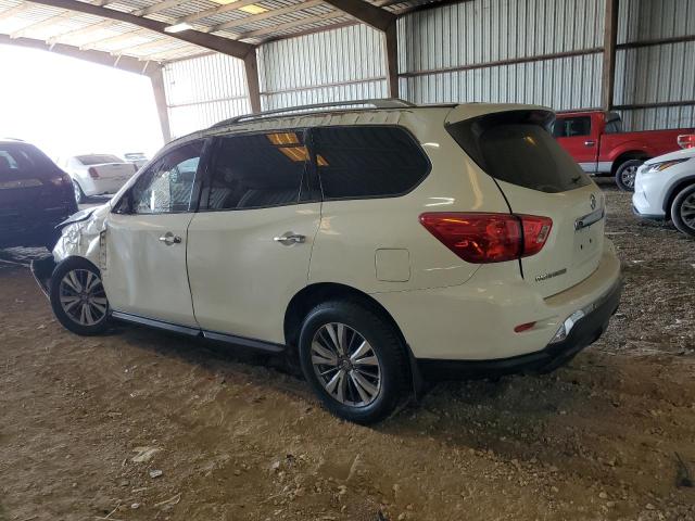 5N1DR2MN0KC645642 - 2019 NISSAN PATHFINDER S WHITE photo 2