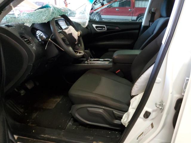 5N1DR2MN0KC645642 - 2019 NISSAN PATHFINDER S WHITE photo 7