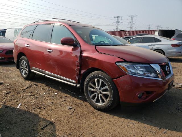 5N1AR2MM2DC675724 - 2013 NISSAN PATHFINDER S RED photo 4