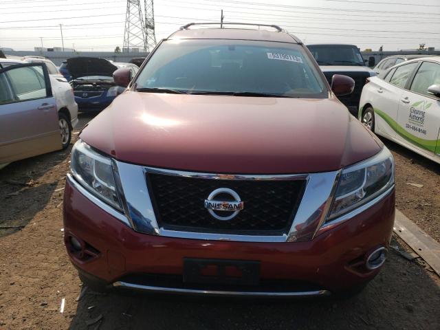 5N1AR2MM2DC675724 - 2013 NISSAN PATHFINDER S RED photo 5
