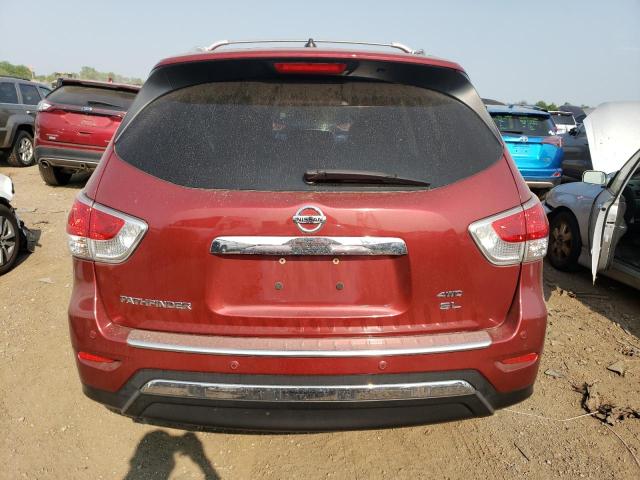 5N1AR2MM2DC675724 - 2013 NISSAN PATHFINDER S RED photo 6