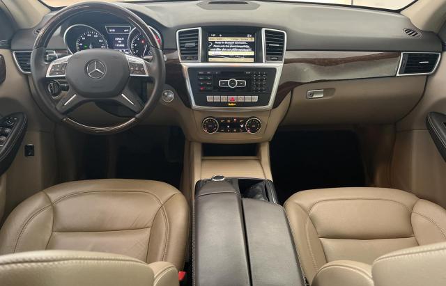 4JGDA5HB1CA026778 - 2012 MERCEDES-BENZ ML 350 4MATIC BLACK photo 9