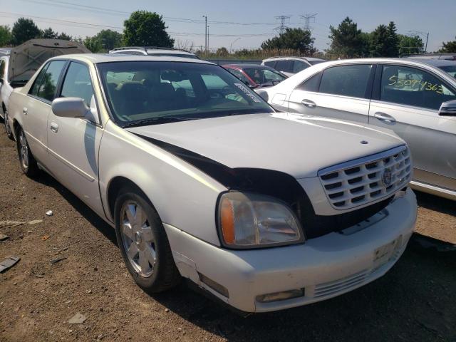 1G6KF57954U177931 - 2004 CADILLAC DEVILLE DTS WHITE photo 4