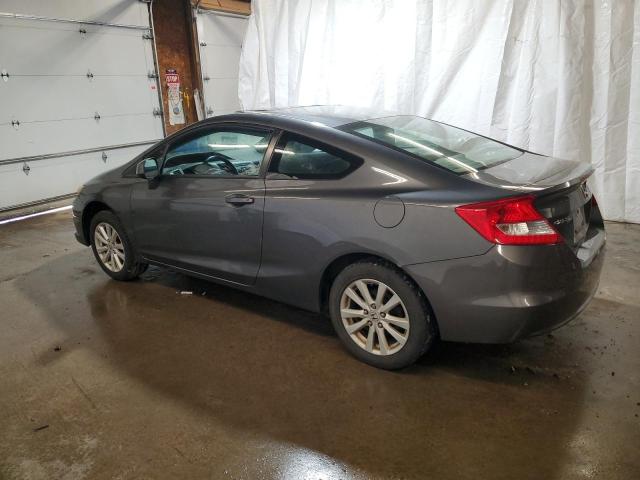 2HGFG3B80CH503992 - 2012 HONDA CIVIC EX GRAY photo 2