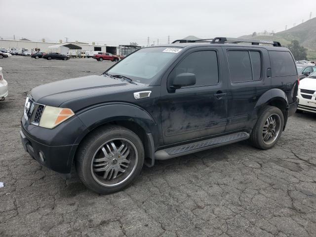 5N1AR18U17C615197 - 2007 NISSAN PATHFINDER LE შავი ფოტო 1