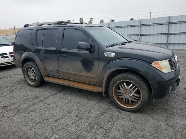 5N1AR18U17C615197 - 2007 NISSAN PATHFINDER LE შავი ფოტო 4