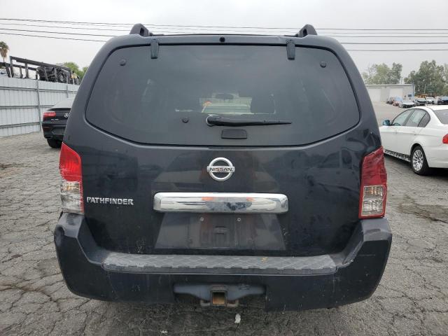 5N1AR18U17C615197 - 2007 NISSAN PATHFINDER LE შავი ფოტო 6