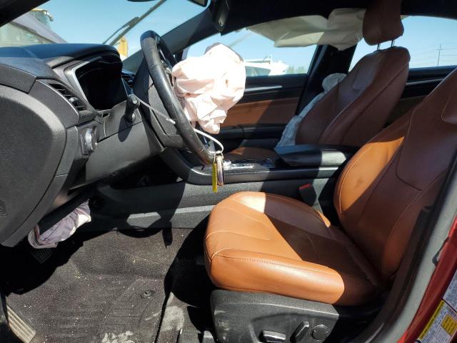 3FA6P0RU4KR206412 - 2019 FORD FUSION TITANIUM 勃艮第红 照片 7