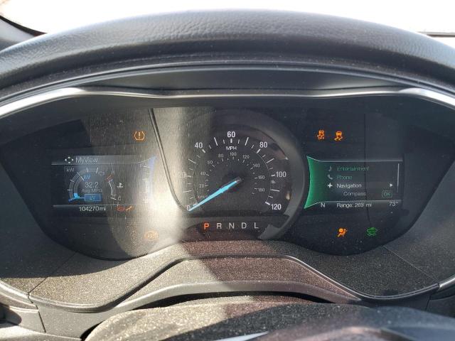 3FA6P0RU4KR206412 - 2019 FORD FUSION TITANIUM 勃艮第红 照片 9