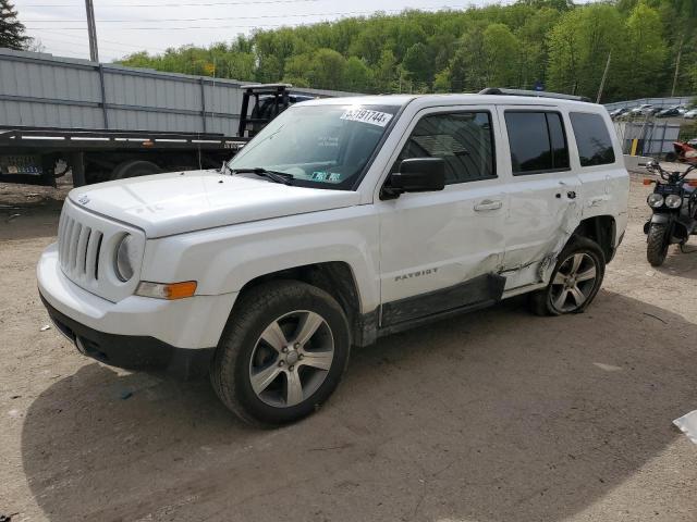 1C4NJRFB3HD164914 - 2017 JEEP PATRIOT LATITUDE WHITE photo 1