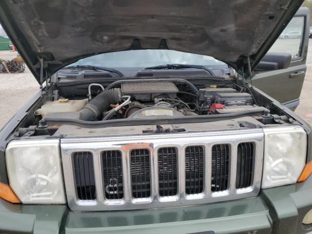 1J8HG48K18C153890 - 2008 JEEP COMMANDER SPORT მწვანე ფოტო 11