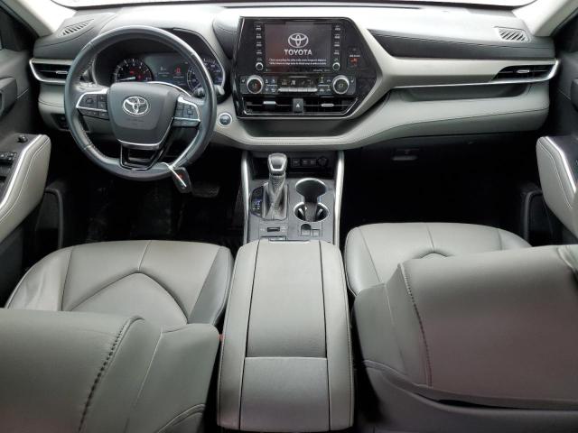 5TDGZRBH4LS502524 - 2020 TOYOTA HIGHLANDER XLE BLACK photo 8