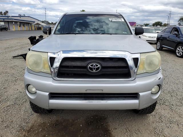 3TMJU62N66M008372 - 2006 TOYOTA TACOMA DOUBLE CAB PRERUNNER SILVER photo 5