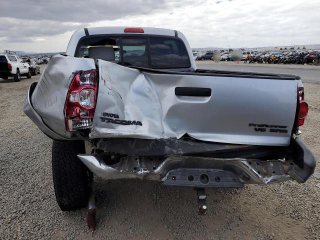 3TMJU62N66M008372 - 2006 TOYOTA TACOMA DOUBLE CAB PRERUNNER SILVER photo 6