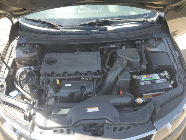 KNAFU4A22A5294458 - 2010 KIA FORTE EX GRAY photo 11