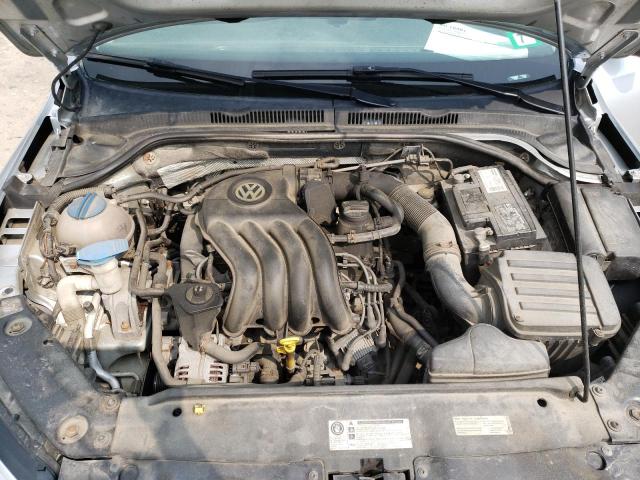 3VW1K7AJ7EM333697 - 2014 VOLKSWAGEN JETTA BASE 银色 照片 11