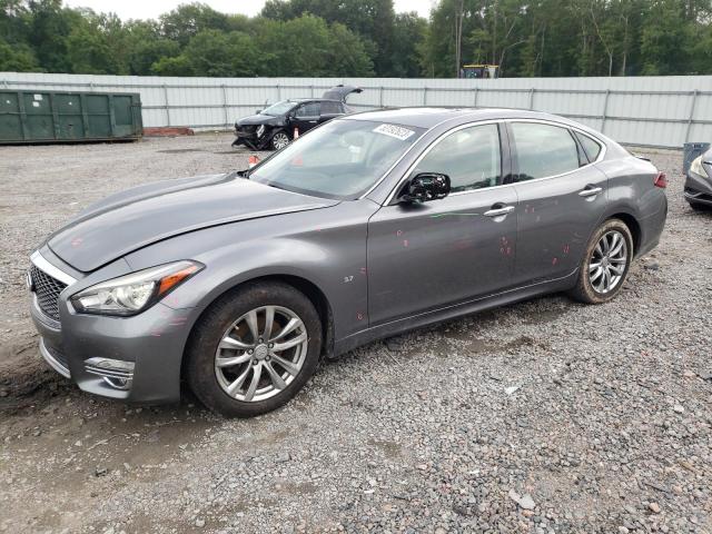 JN1BY1AP9JM181051 - 2018 INFINITI Q70 3.7 LUXE GRAY photo 1