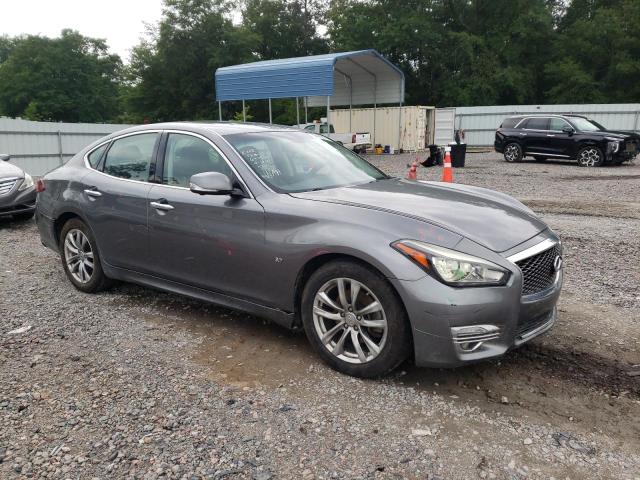 JN1BY1AP9JM181051 - 2018 INFINITI Q70 3.7 LUXE GRAY photo 4