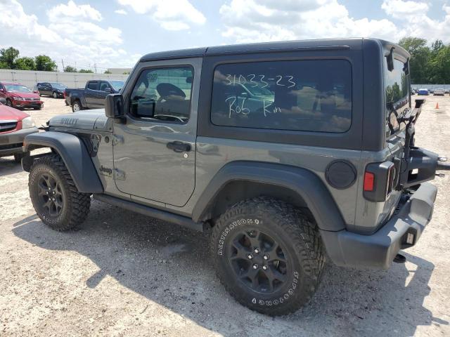 1C4GJXAN9MW626504 - 2021 JEEP WRANGLER SPORT GRAY photo 2