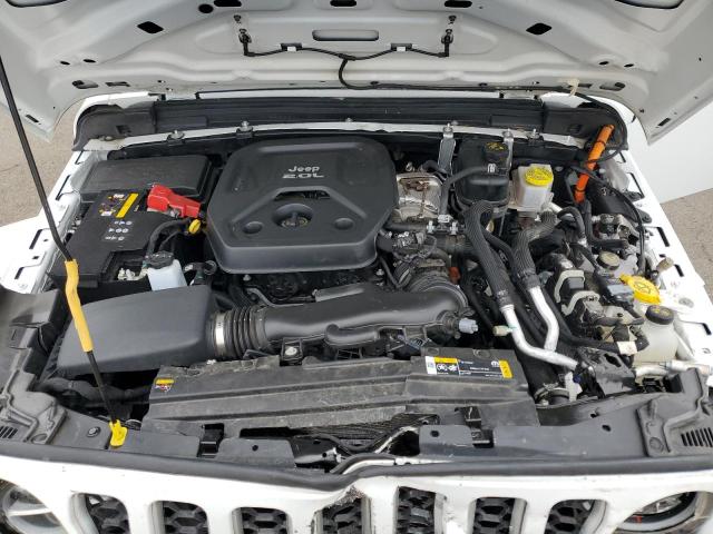 1C4JJXP69NW274709 - 2022 JEEP WRANGLER U SAHARA 4XE WHITE photo 11