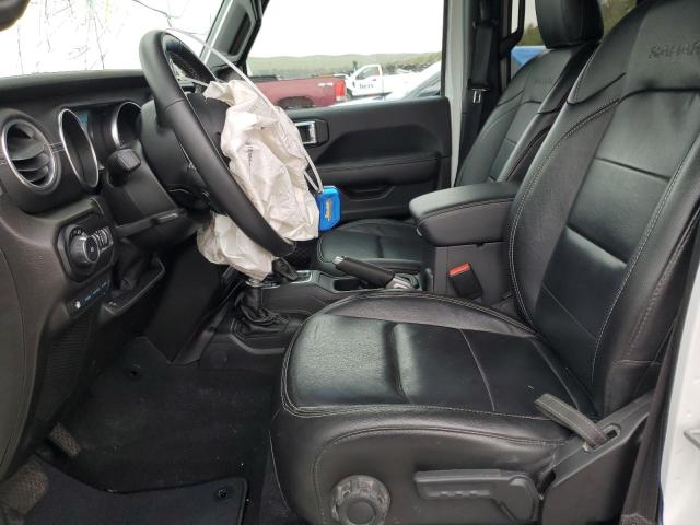 1C4JJXP69NW274709 - 2022 JEEP WRANGLER U SAHARA 4XE WHITE photo 7