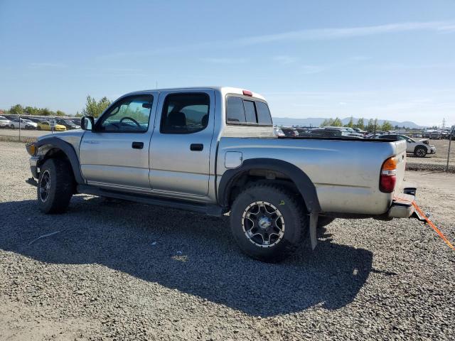 5TEGN92N62Z033908 - 2002 TOYOTA TACOMA DOUBLE CAB PRERUNNER SILVER photo 2