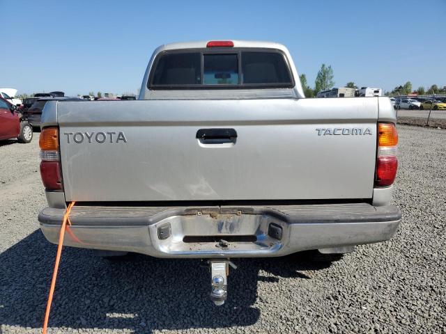 5TEGN92N62Z033908 - 2002 TOYOTA TACOMA DOUBLE CAB PRERUNNER SILVER photo 6