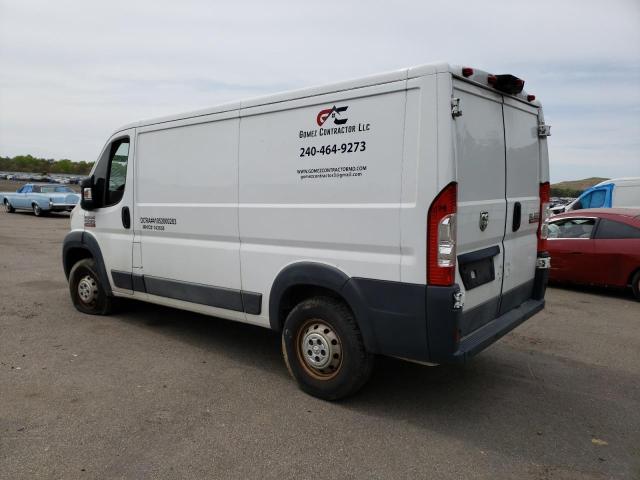 3C6TRVAG0HE527557 - 2017 RAM PROMASTER 1500 STANDARD WHITE photo 2
