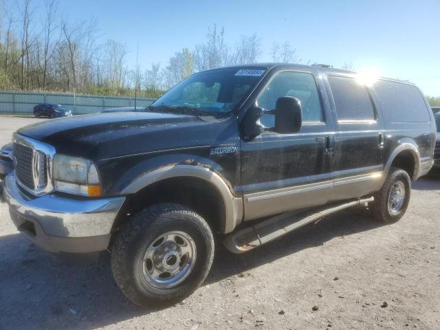 1FMSU43F92EA38932 - 2002 FORD EXCURSION LIMITED BLACK photo 1