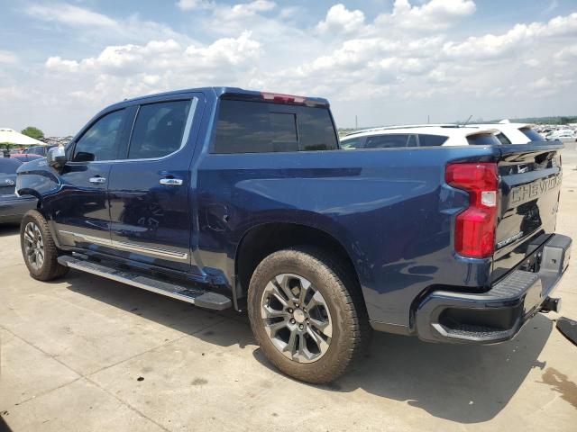 1GCUDJEL8NZ637672 - 2022 CHEVROLET SILVERADO K1500 HIGH COUNTRY BLUE photo 2