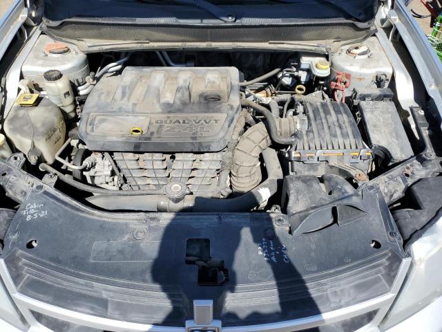 1B3CC4FB3AN114777 - 2010 DODGE AVENGER SXT SILVER photo 11