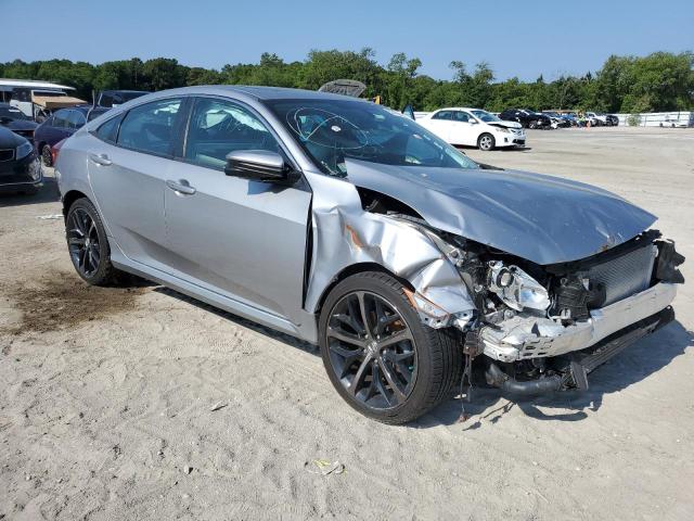 19XFC1F75GE209439 - 2016 HONDA CIVIC EXL ნაცრისფერი ფოტო 4