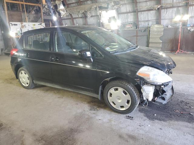 3N1BC13E98L408043 - 2008 NISSAN VERSA S BLACK photo 4