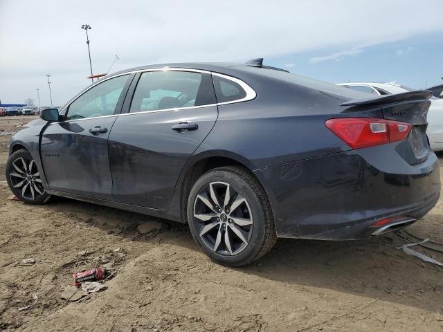 1G1ZG5ST1NF198673 - 2022 CHEVROLET MALIBU RS BLUE photo 2