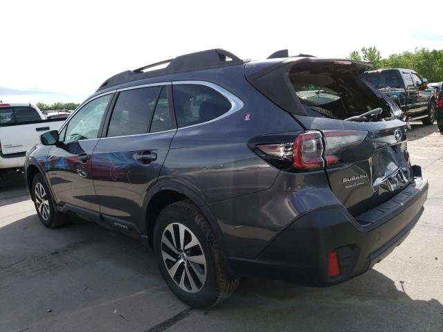 4S4BTACC6L3150799 - 2020 SUBARU OUTBACK PREMIUM GRAY photo 2