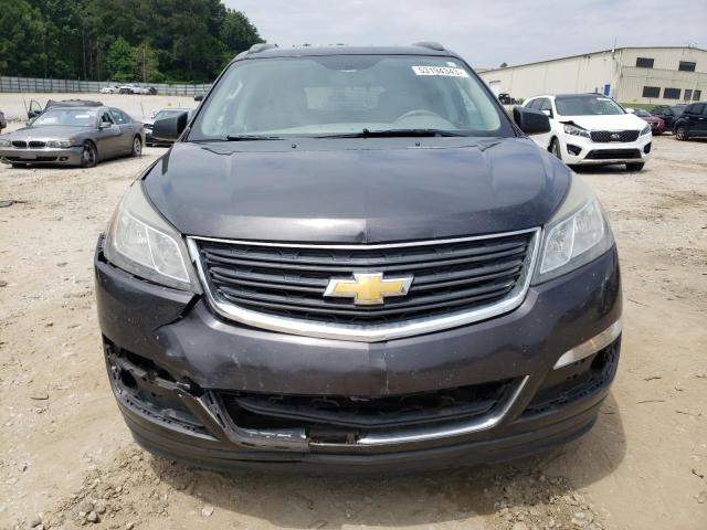 1GNKRFED4EJ301442 - 2014 CHEVROLET TRAVERSE LS GRAY photo 5