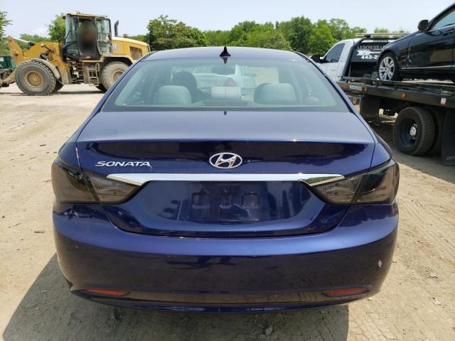 5NPEB4AC6DH669334 - 2013 HYUNDAI SONATA GLS BLUE photo 6