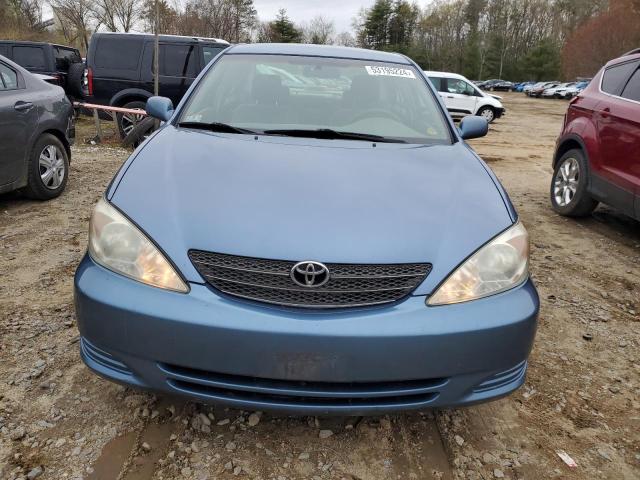 4T1BE30K34U810701 - 2004 TOYOTA CAMRY LE BLUE photo 5