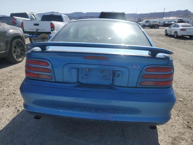 1FALP42T5SF231652 - 1995 FORD MUSTANG GT BLUE photo 6