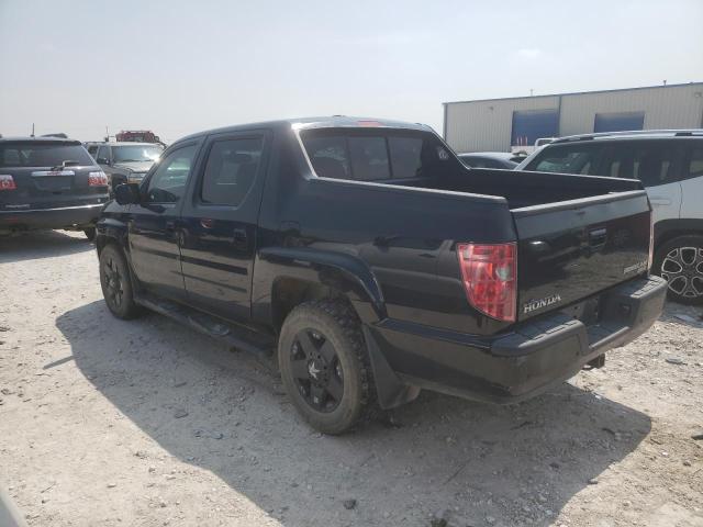 5FPYK16599B106149 - 2009 HONDA RIDGELINE RTL BLACK photo 2