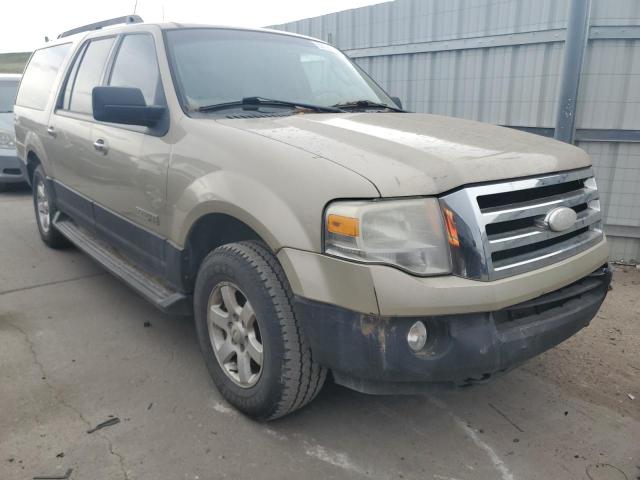 1FMFK16587LA92265 - 2007 FORD EXPEDITION EL XLT BEIGE photo 4