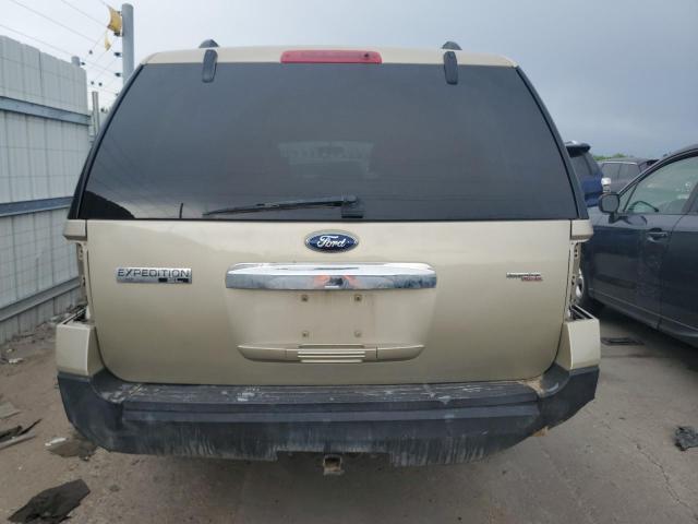 1FMFK16587LA92265 - 2007 FORD EXPEDITION EL XLT BEIGE photo 6