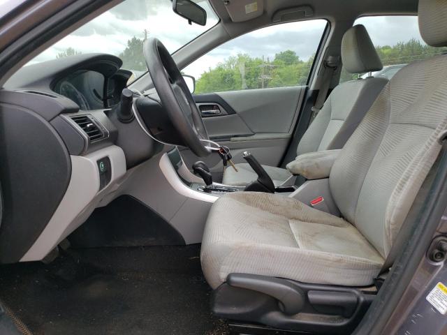 1HGCR2F36FA088010 - 2015 HONDA ACCORD LX GRAY photo 7