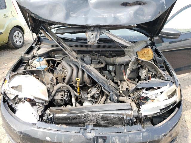 3VW2K7AJ5EM406358 - 2014 VOLKSWAGEN JETTA BASE Schwarz Foto 11