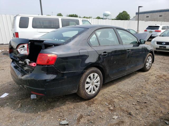 3VW2K7AJ5EM406358 - 2014 VOLKSWAGEN JETTA BASE Schwarz Foto 3