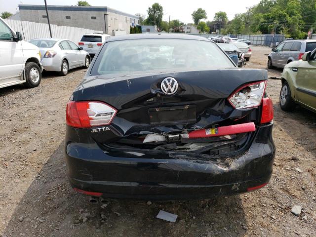 3VW2K7AJ5EM406358 - 2014 VOLKSWAGEN JETTA BASE Schwarz Foto 6