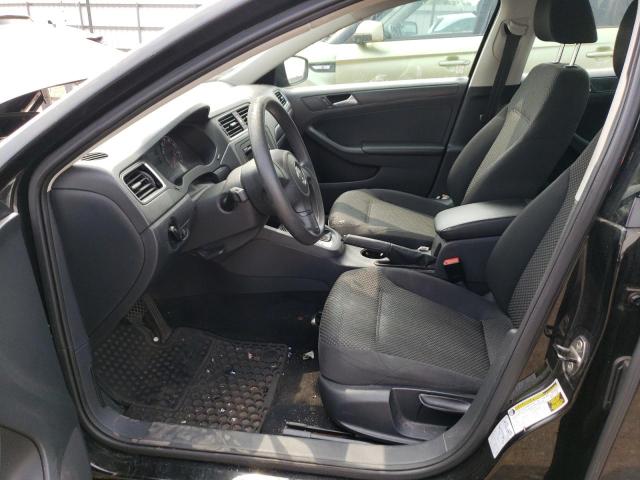 3VW2K7AJ5EM406358 - 2014 VOLKSWAGEN JETTA BASE Schwarz Foto 7